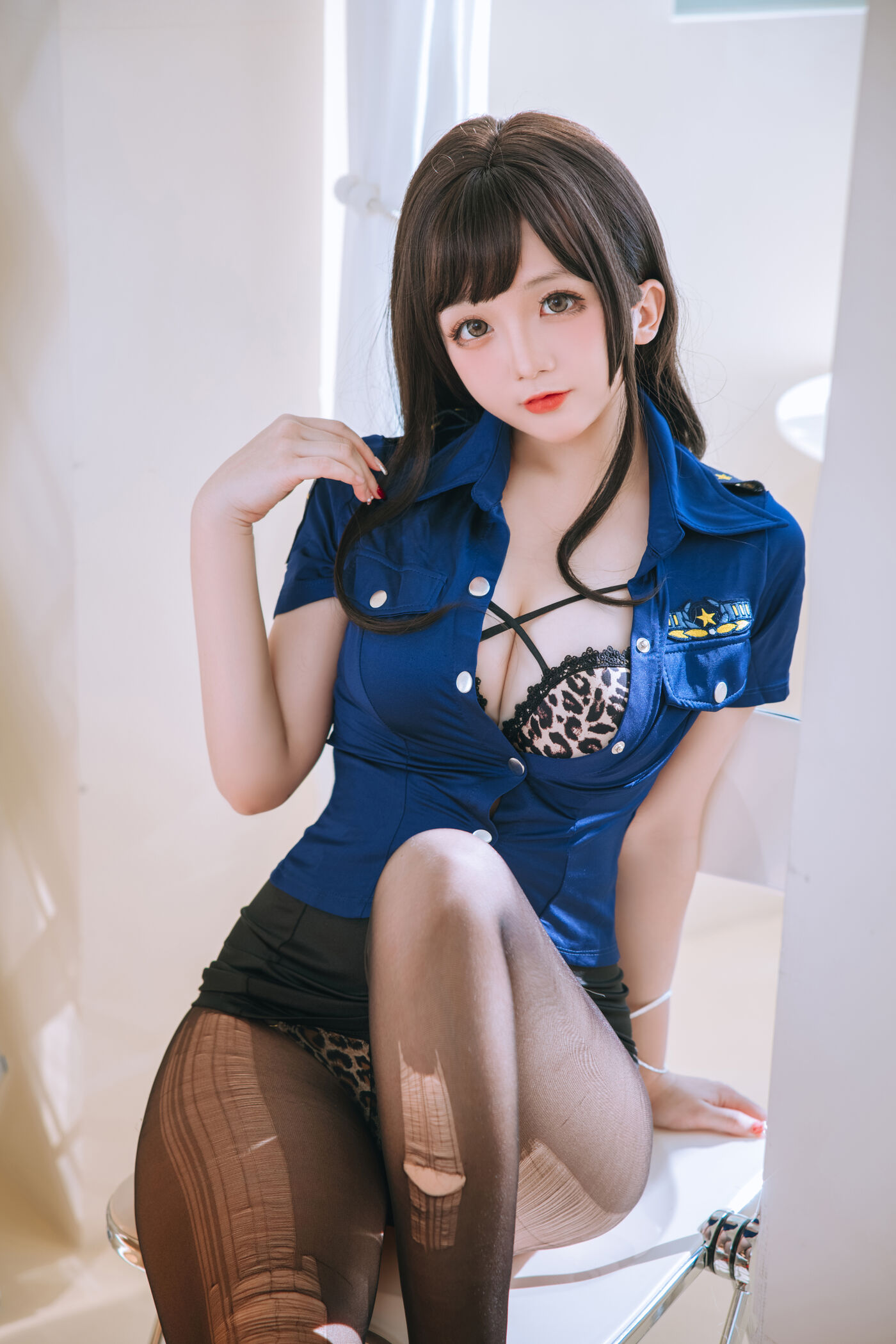 日奈娇 NO.038 豹纹女警[80P]插图